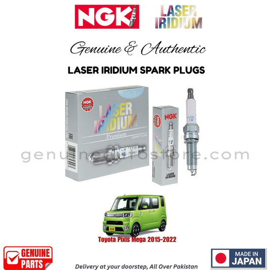 Toyota Plxis Mega 2015-2022 NGK LASER IRIDIUM SPARK PLUGS in Pakistan. 100% Genuine, Reliable, Best Price, Cash on Delivery Available