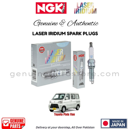 Toyota Plxis Van NGK LASER IRIDIUM SPARK PLUGS in Pakistan. 100% Genuine, Reliable, Best Price, Cash on Delivery Available