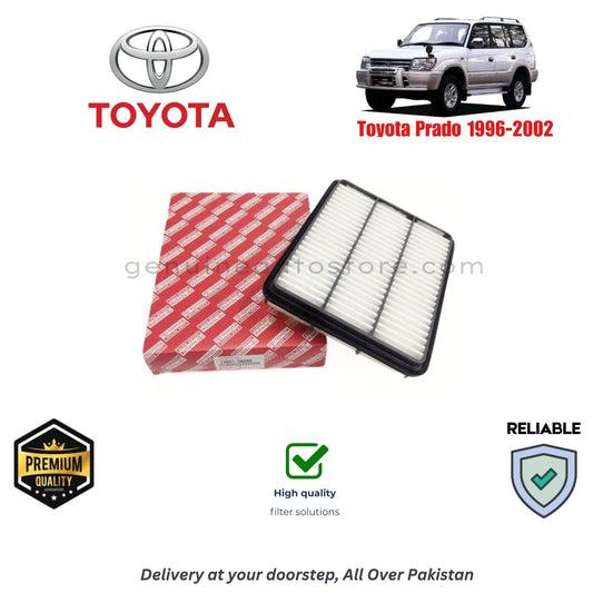 Toyota Prado 1996-2002 Air Filter Premium Quality in Pakistan, 100% Genuine, Reliable, Best Price, Cash on Delivery 