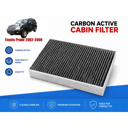 Toyota Prado 2002-2008 Cabin Filter Carbon Active  in Pakistan