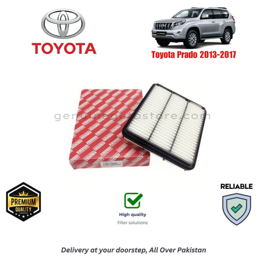 Toyota Prado 2009-2013 Air Filter Premium Quality in Pakistan, 100% Genuine, Reliable, Best Price, Cash on Delivery 