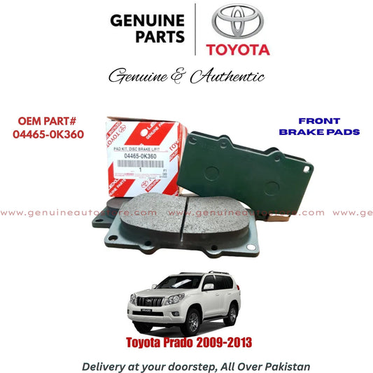Toyota Prado 2009-2013 Genuine Front Brake Pads 04465-0K360 Pakistan