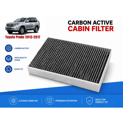 Toyota Prado 2013-2017 Cabin Filter Carbon Active  in Pakistan