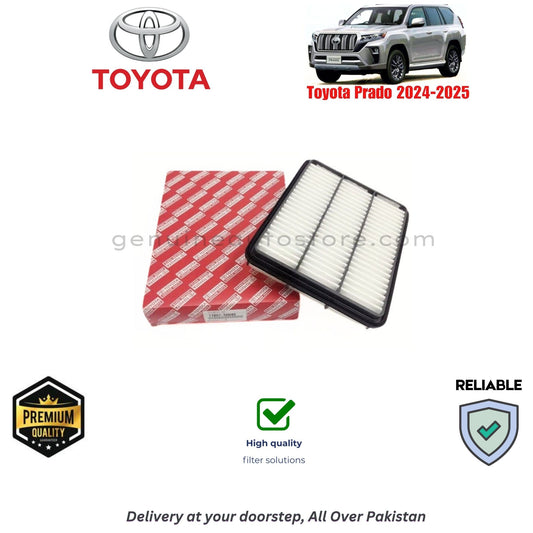 Toyota Prado 2024-2025 Air Filter Premium Quality in Pakistan, 100% Genuine, Reliable, Best Price, Cash on Delivery 