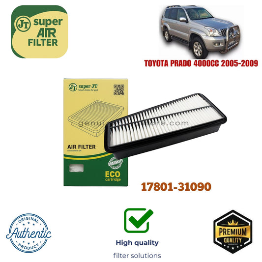 Toyota Prado 4000cc 2005-2009 Air Filter Super JT 17801-31090 in Pakistan