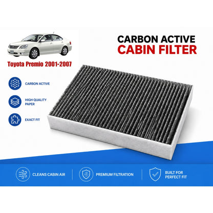 Toyota Premio 2001-2007 Cabin Filter Carbon Active  in Pakistan