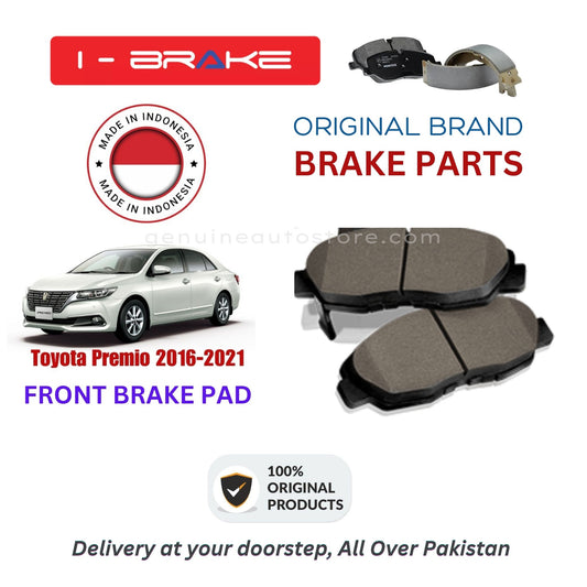Toyota Premio 2016-2021 Front Brake Pads iBrake Indonesia Genuine