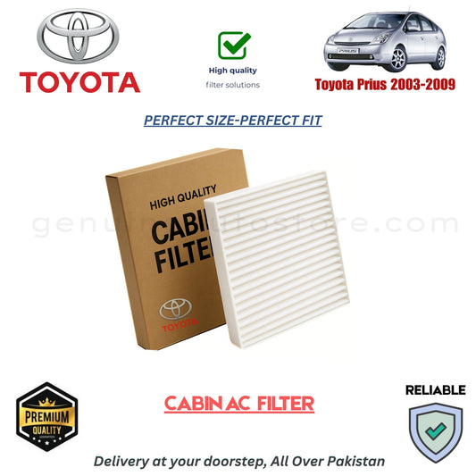 Toyota Prius 2003-2009 CABIN AC FILTER in Pakistan. 100% Genuine, Reliable, Best Price, Cash on Delivery Available 
