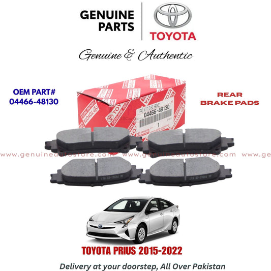 Toyota Prius 2015-2022 Genuine Rear Brake Pads 04466-48130 Pakistan