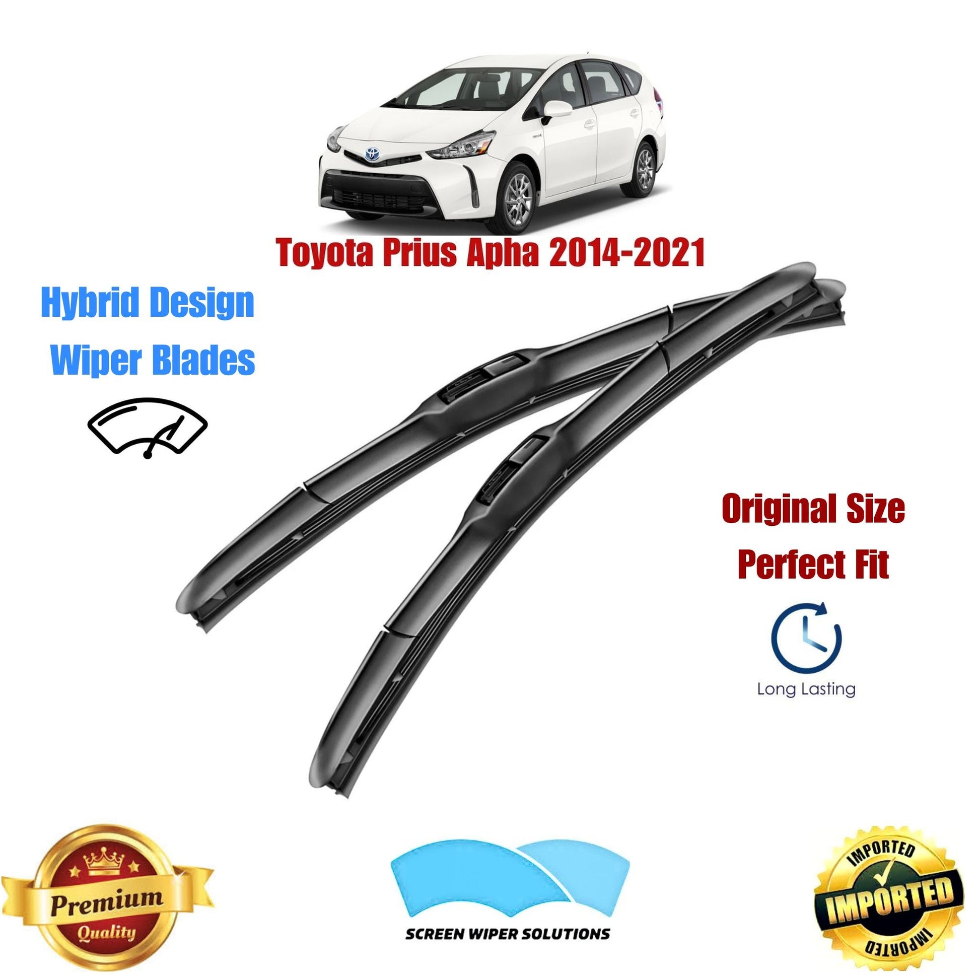Toyota Prius Apha 2014-2021 Aero_Soft_Wiper_Blade_Set_in_Pakistan