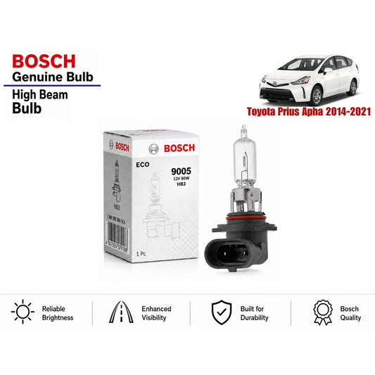Toyota Prius Apha 2014-2021 High Beam Headlight Bulb Bosch in Pakistan