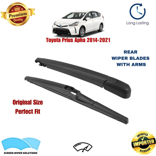 Toyota Prius Apha 2014-2021 Rear Wiper Blade with Arm in Pakistan
