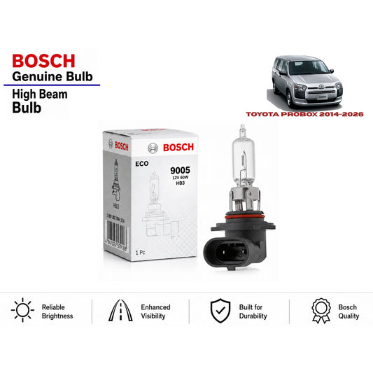 Toyota Probox 2014-2026 High Beam Headlight Bulb Bosch in Pakistan