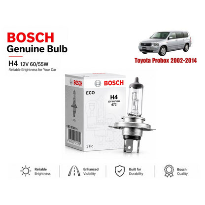 Toyota Probx 2002-2014 Headlight Bulb Bosch n Pakistan 
