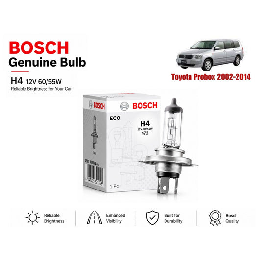 Toyota Probx 2002-2014 Headlight Bulb Bosch n Pakistan 