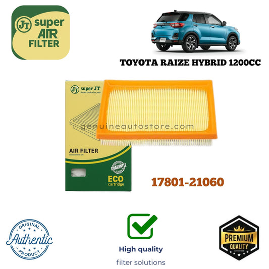 Toyota Raize Hybrid 1200cc Air Filter Super JT 17801-21060 in Pakistan