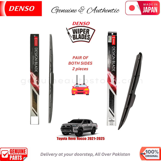 Toyota Revo Rocco 2021-2025 DENSO JAPAN WIPER BLADE SET in Pakistan. 100% Genuine, Original, Best Price, Cash on Delivery Available
