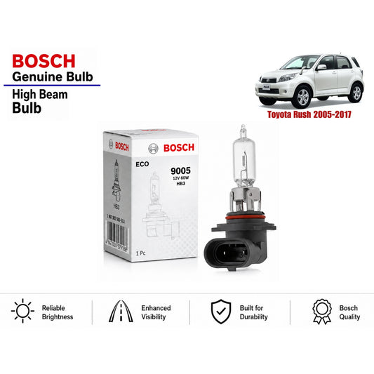 Toyota Rush 2005-2017 High Beam Headlight Bulb Bosch in Pakistan