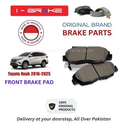 Toyota Rush 2016-2025 Front Brake Pads iBrake Indonesia Genuine