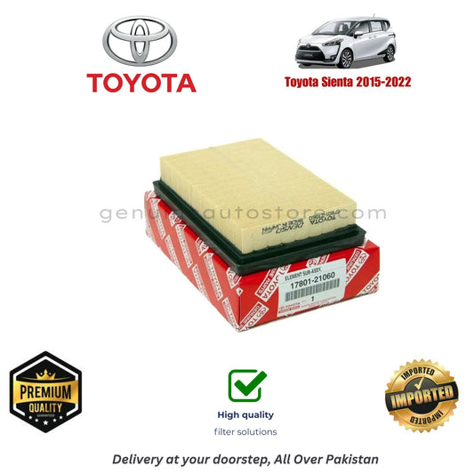 Toyota Sienta 2015-2022 Air Filter Premium Quality in Pakistan, 100% Genuine, Reliable, Best Price, Cash on Delivery 