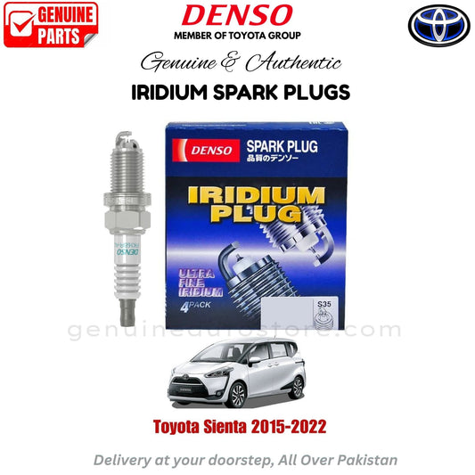 Toyota Sienta 2015-2022  Denso Iridium Spark Plug in Pakistan, 100% Genuine, Reliable, Best Price, Cash on Delivery Available