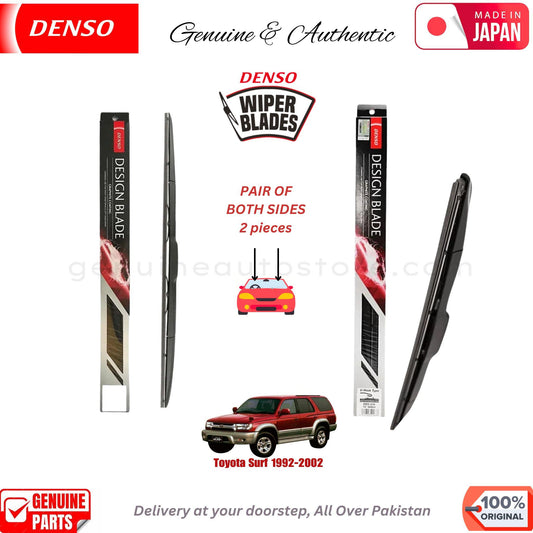 Toyota Surf 1992-2002 DENSO JAPAN WIPER BLADE SET in Pakistan. 100% Genuine, Original, Best Price, Cash on Delivery Available