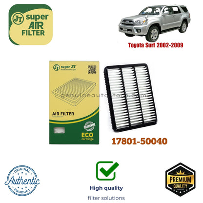 Toyota Surf 2002-2009 Air Filter Super JT 17801-50040 in Pakistan
