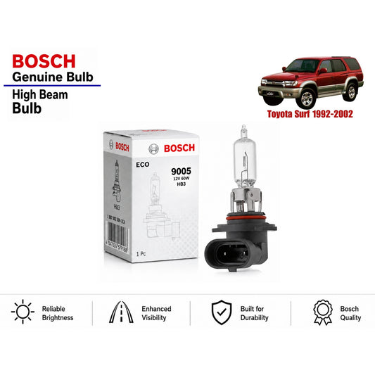 Toyota Surf 2002-2009 High Beam Headlight Bulb Bosch in Pakistan