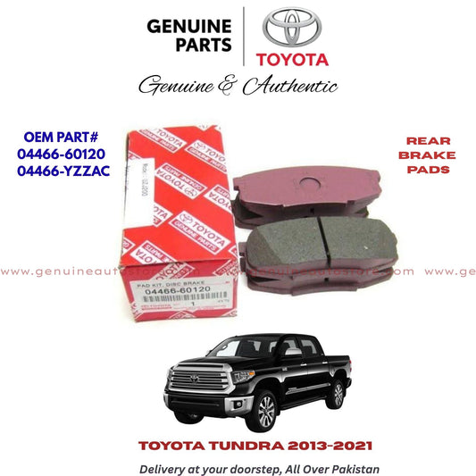 Toyota Tundra 2013-2021 Genuine Rear Brake Pads 04466-60120 Pakistan