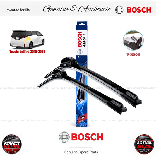 Toyota VELLFIRE 2015-2025 Bosch Genuine Front Wiper Blade Set Pakistan