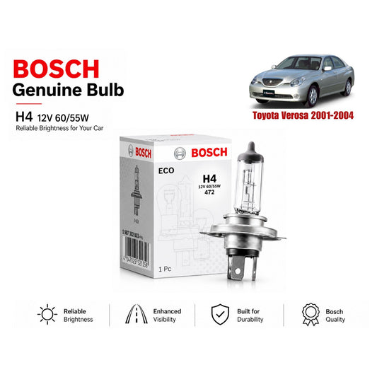Toyota Verosa 2001-2004 Headlight Bulb Bosch in Pakistan 