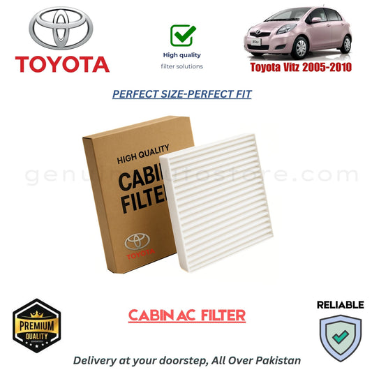 Toyota Vitz 2005-2010 CABIN AC FILTER in Pakistan. 100% Genuine, Reliable, Best Price, Cash on Delivery Available 