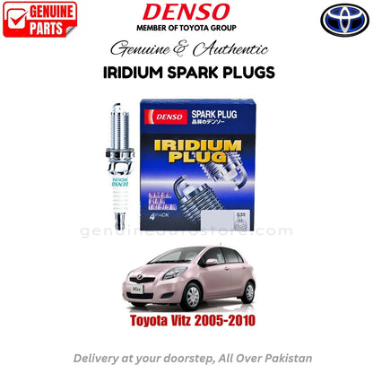 Toyota Vitz 2005-2010 Denso Iridium Spark Plug in Pakistan, 100% Genuine, Reliable, Best Price, Cash on Delivery Available   