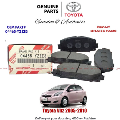 Toyota Vitz 2005-2010 Genuine Front Brake Pads 04465-YZZE3 Pakistan