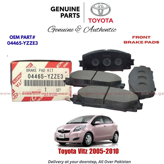 Toyota Vitz 2005-2010 Genuine Front Brake Pads 04465-YZZE3 Pakistan