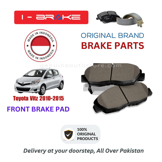 Toyota Vitz 2010-2015 Front Brake Pads iBrake Indonesia Genuine