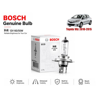Toyota Vitz 2010-2015 Headlight Bulb Bosch in Pakistan