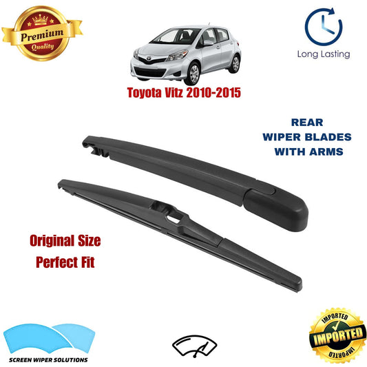 Toyota Vitz 2010-2015 Rear Wiper Blade with Arm in Pakistan