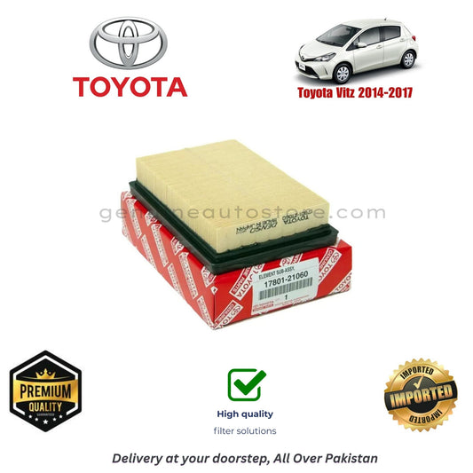 Toyota Vitz 2014-2017  Air Filter Premium Quality in Pakistan, 100% Genuine, Reliable, Best Price, Cash on Delivery 
