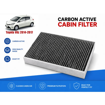 Toyota Vitz 2014-2017 Cabin Filter Carbon Active  in Pakistan