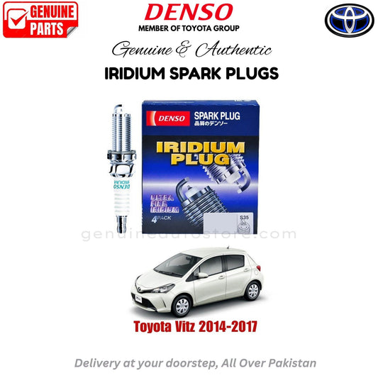 Toyota Vitz 2014-2017 Denso Iridium Spark Plug in Pakistan, 100% Genuine, Reliable, Best Price, Cash on Delivery Available   