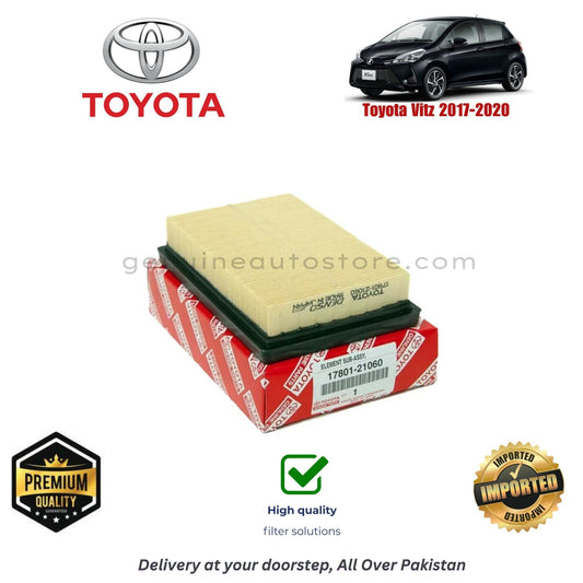 Toyota Vitz 2017-2020  Air Filter Premium Quality in Pakistan, 100% Genuine, Reliable, Best Price, Cash on Delivery 