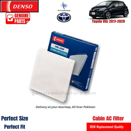 Toyota Vitz 2017-2020 Denso Genuine Cabin Ac Filter in Pakistan. 100% Genuine, Reliable, Best Price, Cash on Delivery Available   
