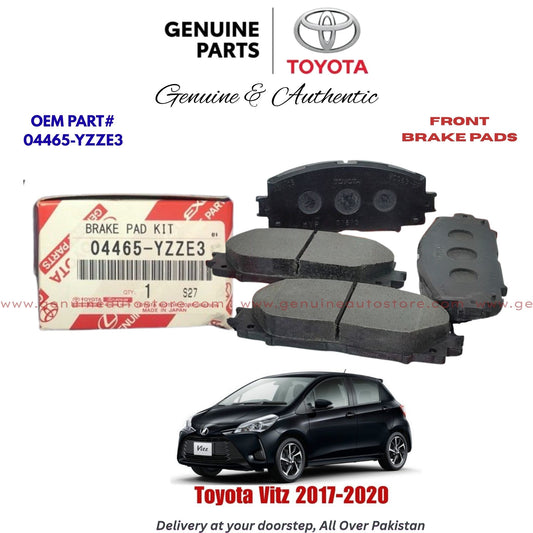 Toyota Vitz 2017-2020 Genuine Front Brake Pads 04465-YZZE3 Pakistan
