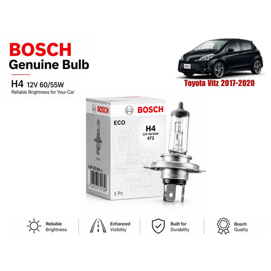 Toyota Vitz 2017-2020 Headlight Bulb Bosch in Pakistan  
