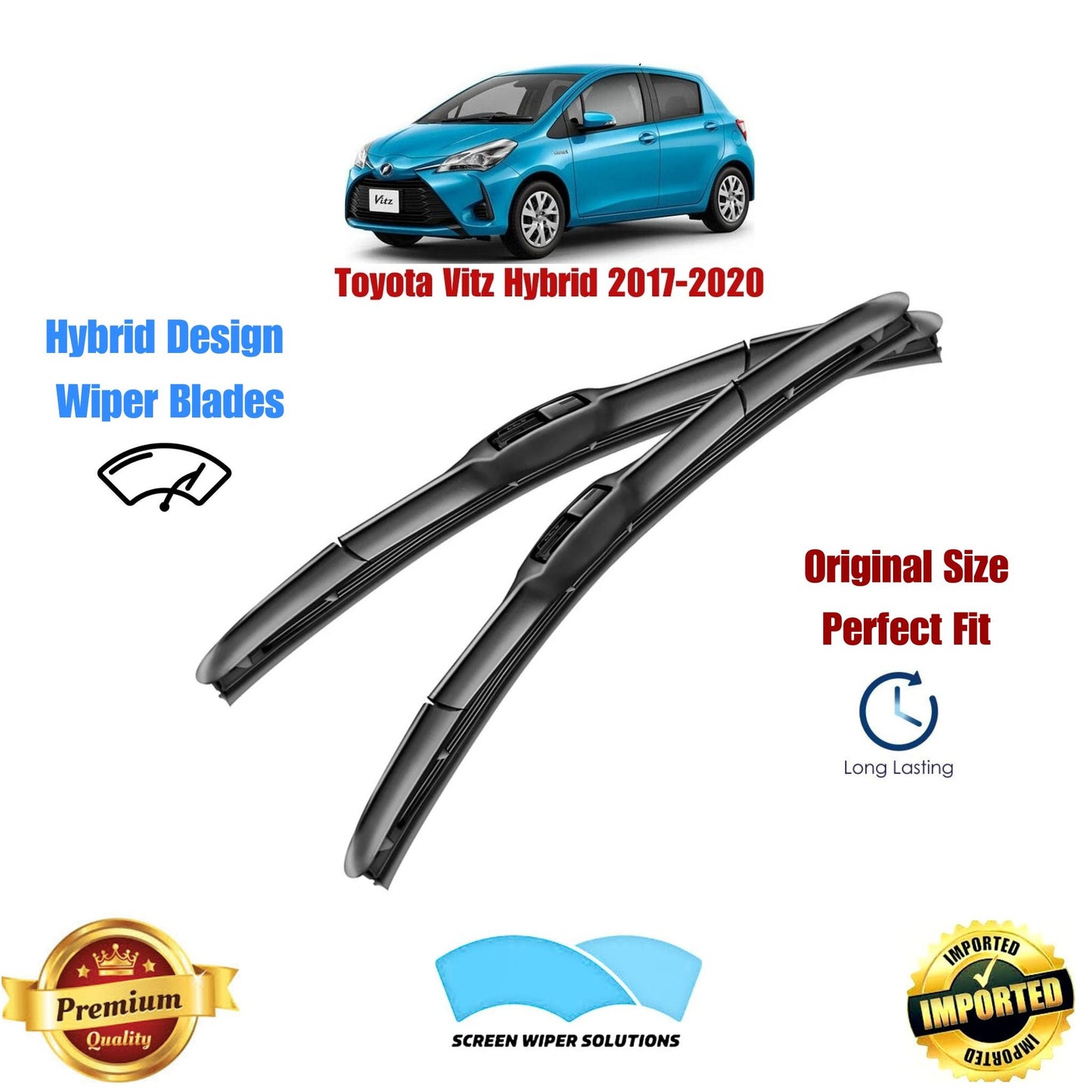 Toyota Vitz Hybrid 2017-2020 Aero_Soft_Wiper_Blade_Set_in_Pakistan