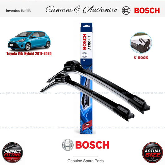 Toyota Vitz Hybrid 2017-2020 Bosch Genuine Front Wiper Blade Set Pakistan