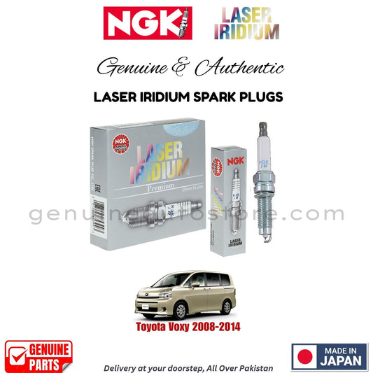 Toyota Voxy 2008-2014 NGK LASER IRIDIUM SPARK PLUGS in Pakistan. 100% Genuine, Reliable, Best Price, Cash on Delivery Available