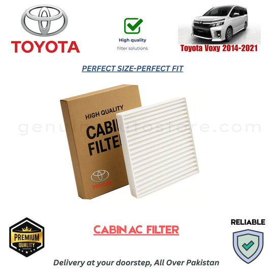 Toyota Voxy 2014-2021 CABIN AC FILTER in Pakistan. 100% Genuine, Reliable, Best Price, Cash on Delivery Available 