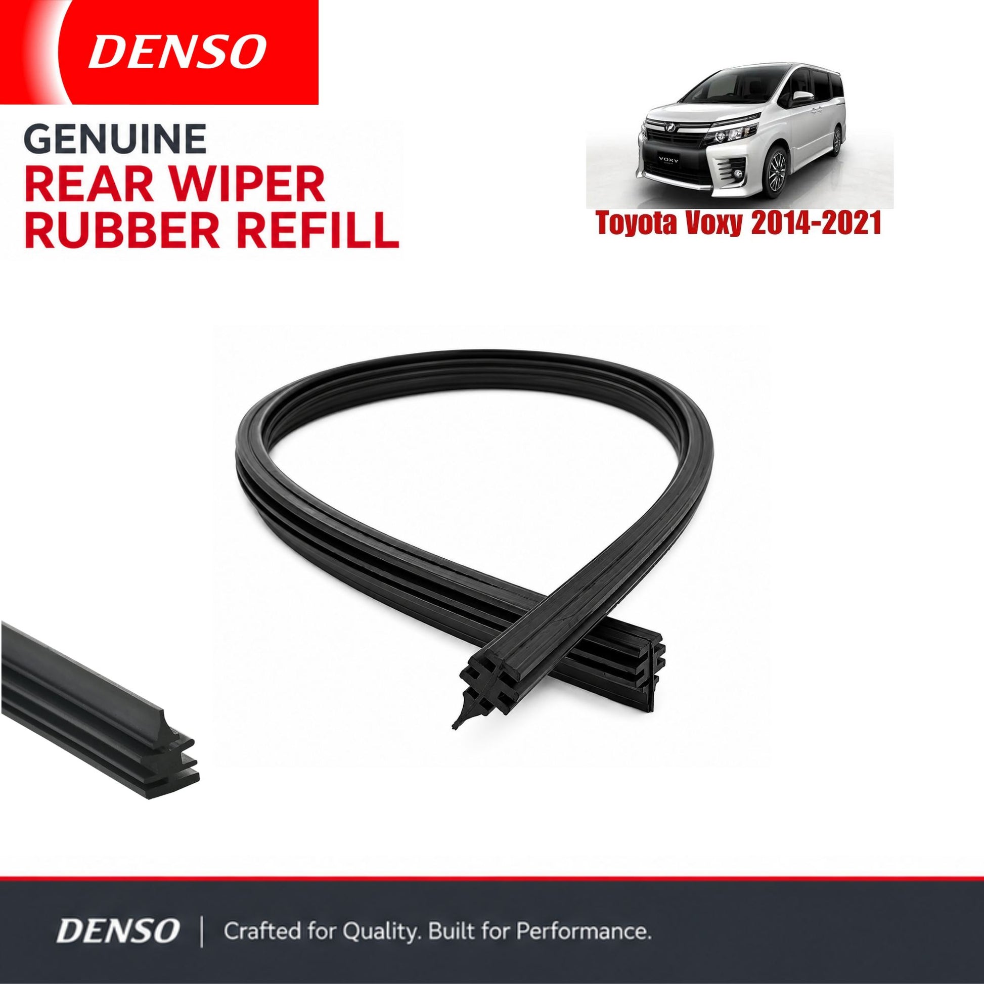 Denso Genuine rear wiper rubber for Toyota Voxy 2014-2021